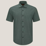 2-Side Brushed Smart Fit Short Sleeve Casual Shirt