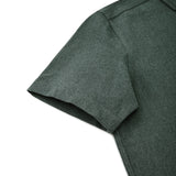 2-Side Brushed Smart Fit Short Sleeve Casual Shirt