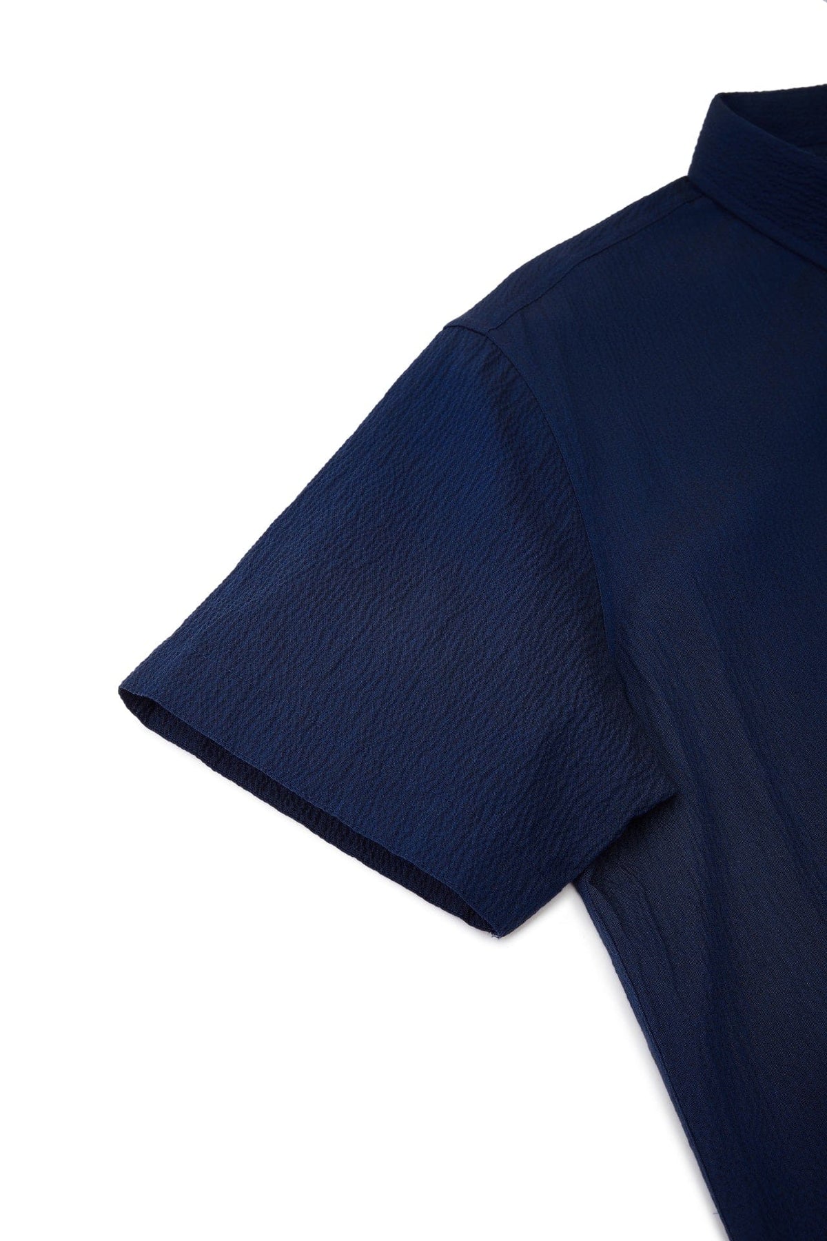 G2000 - Shirts - Lyocell Cotton Seersucker Comfort Fit Short Sleeve Casual Shirt