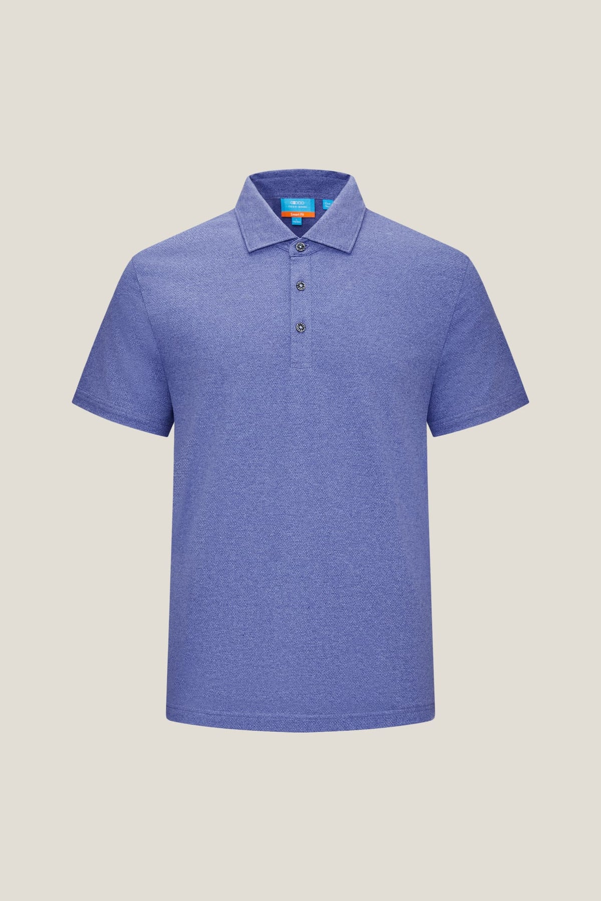 G2000 Polos Cool Touch Cotton Jacquard Smart Fit Polo Tee Lavender Smart