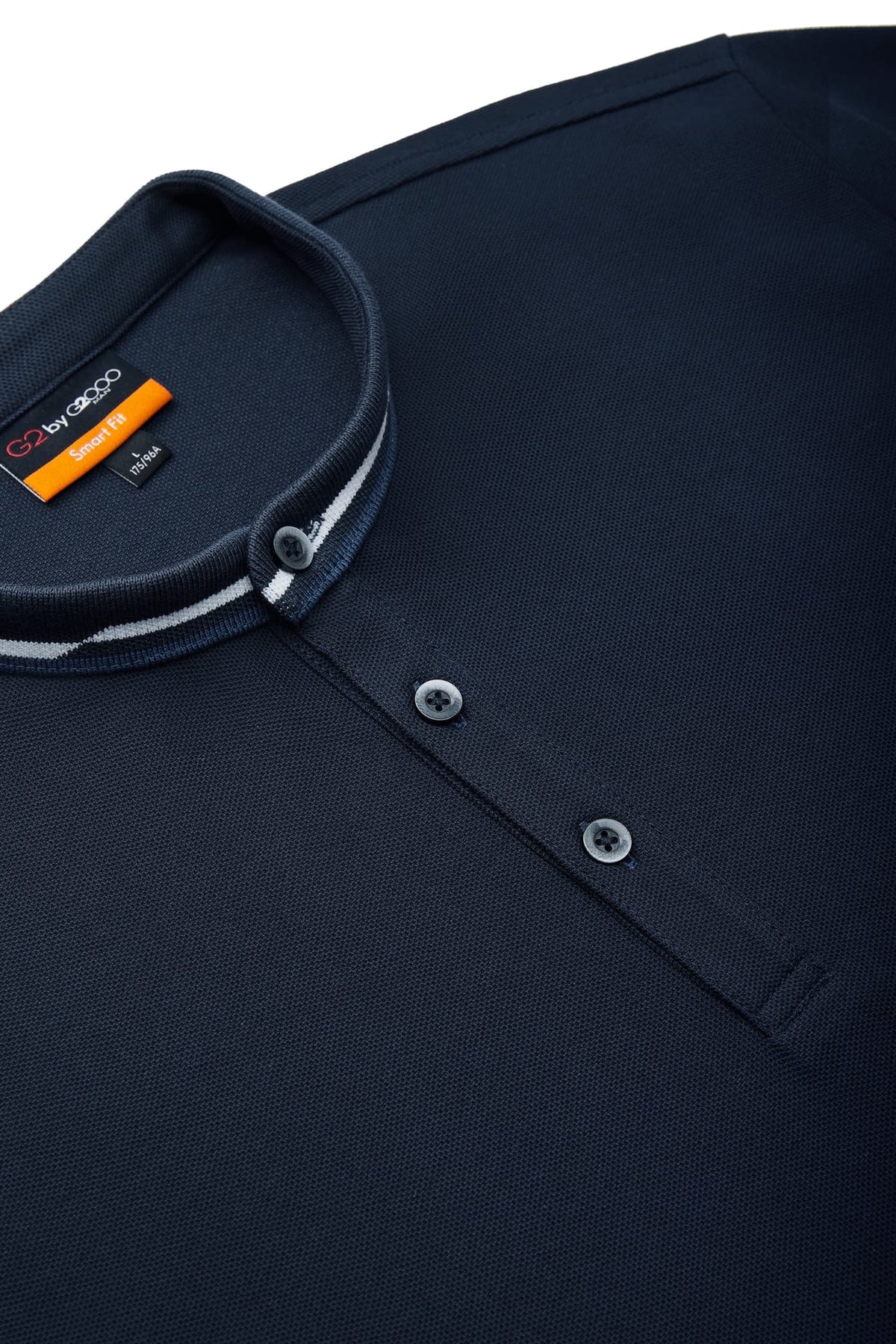 G2000 - Polos - Cotton Pique Stand Collar Smart Fit Polo Tee