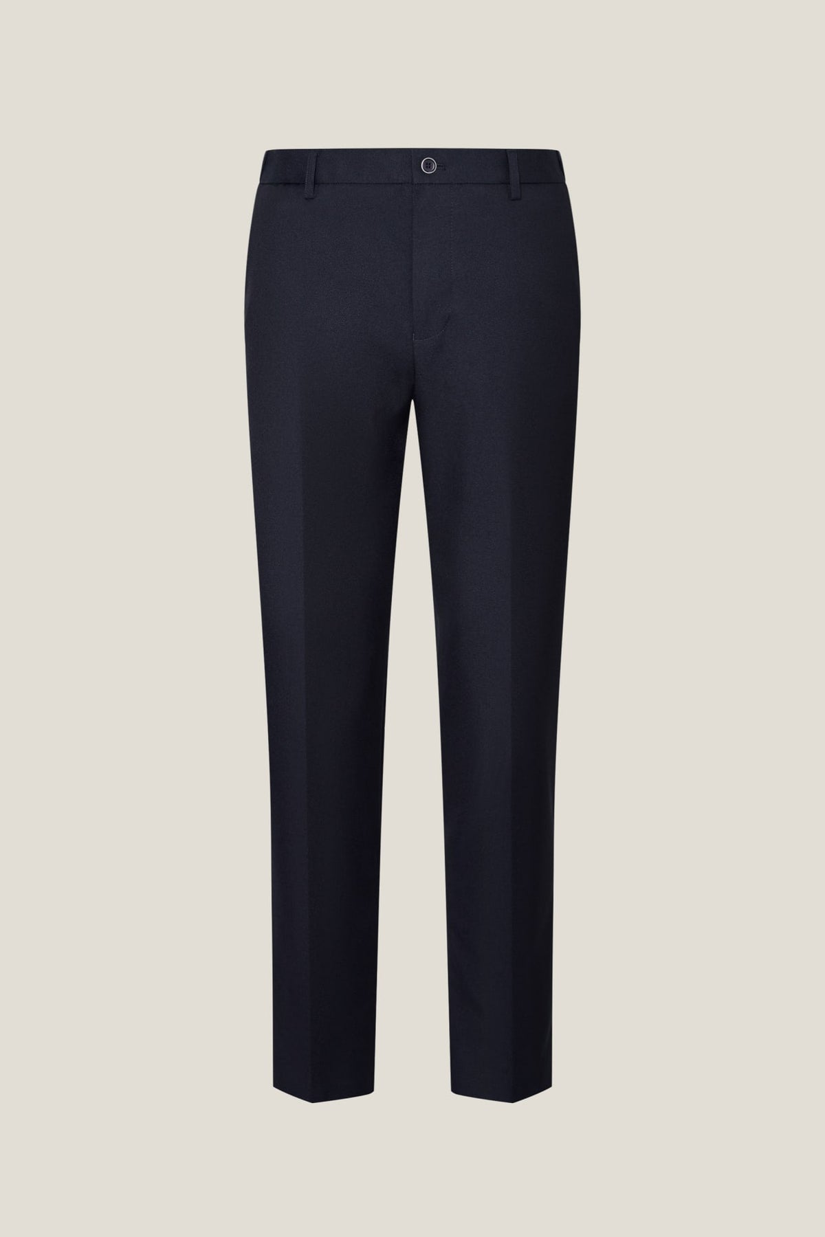 G2000 Pants Teflon Twill Smart Fit Suit Pants With Elastic Waistband Peacoat Elastic Smart