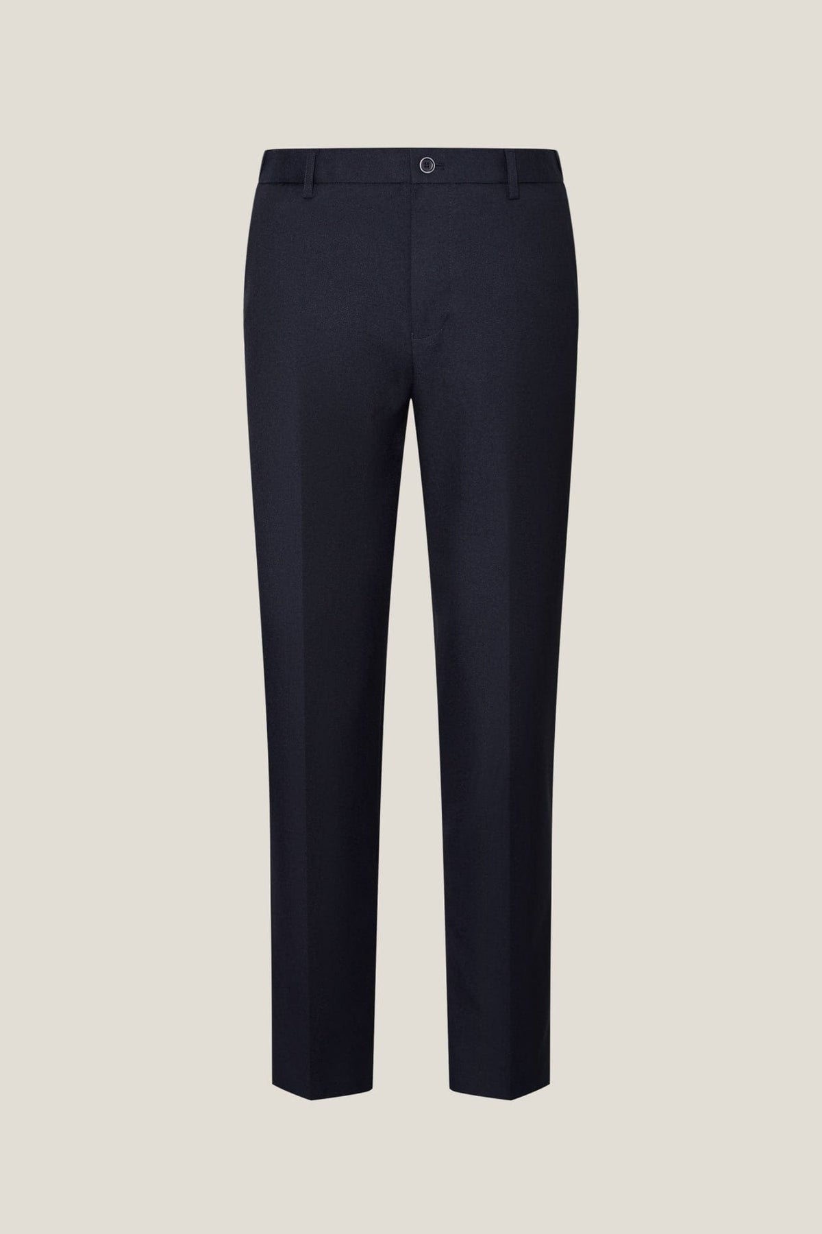 G2000 Pants Teflon Smart Fit Twill Suit Pants with Elastic Waist Band Peacoat Elastic Smart