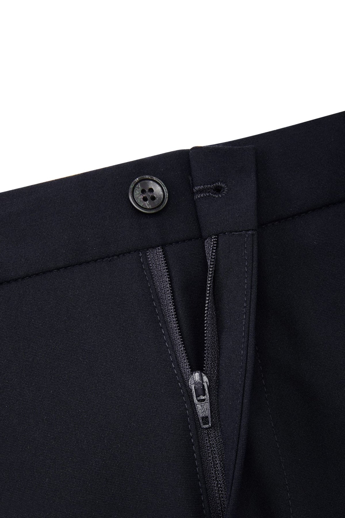 G2000 - Pants - Multi-Way Stretch Smart Fit Plain Weave Suit Pants with Elastic Waist Band