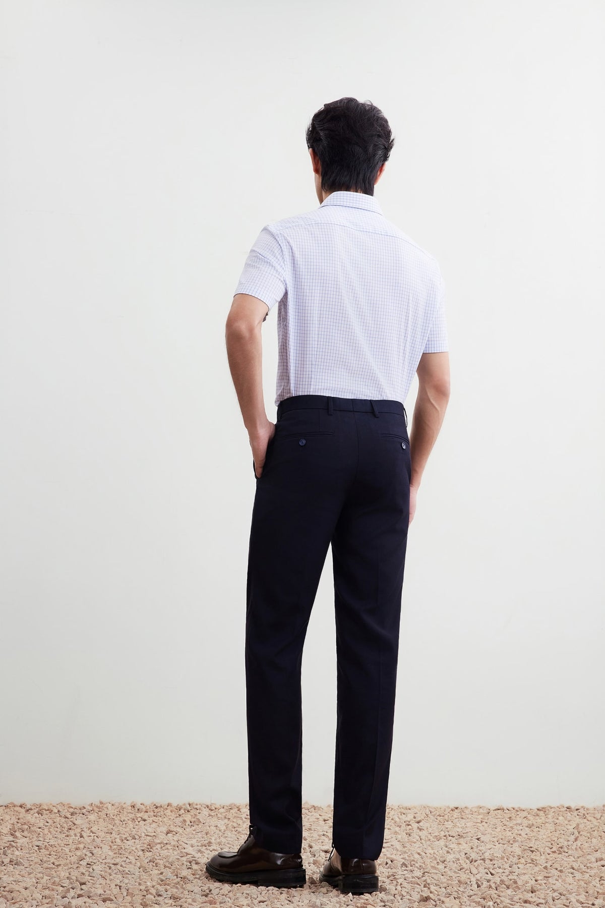 G2000 - Pants - Anti-Bacterial Smart Fit Tencel Linen Blend Suit Pants