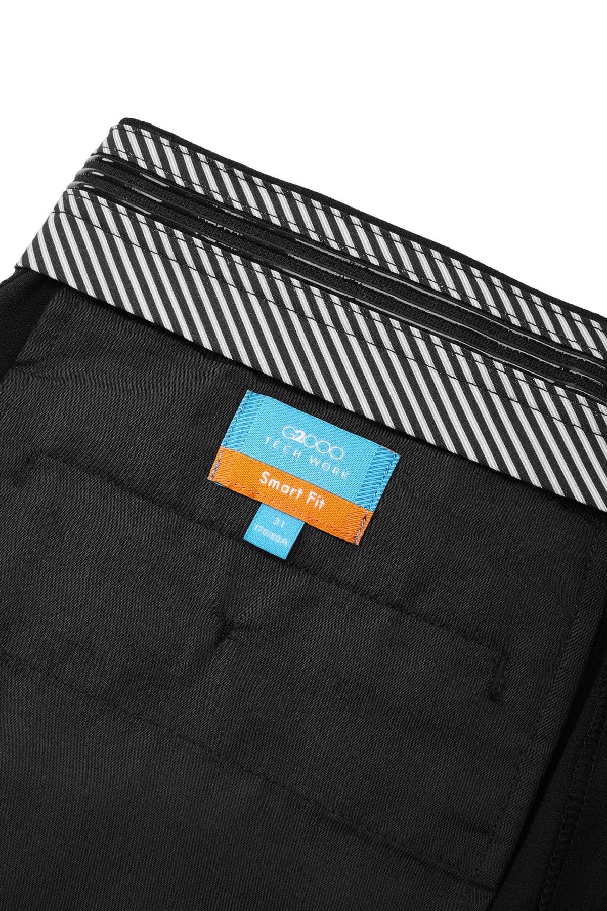 G2000 - Pants - Anti-Bacterial Smart Fit Tencel Linen Blend Suit Pants