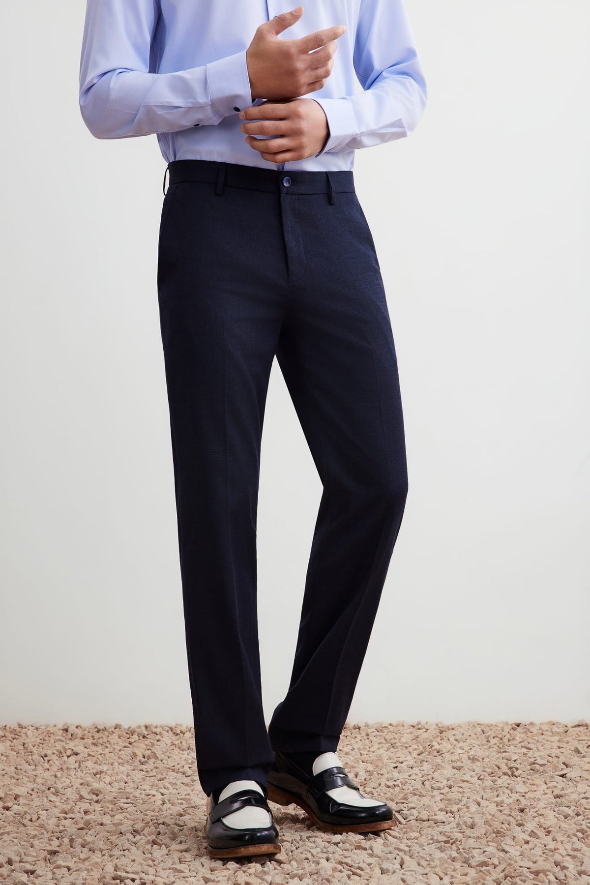 G2000 Pants Anti-Bacterial Smart Fit Texture Suit Pants