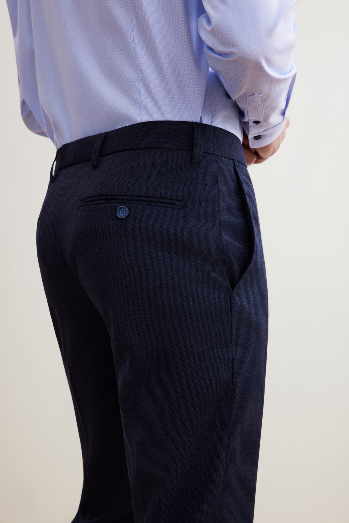 G2000 - Pants - Anti-Bacterial Smart Fit Texture Suit Pants