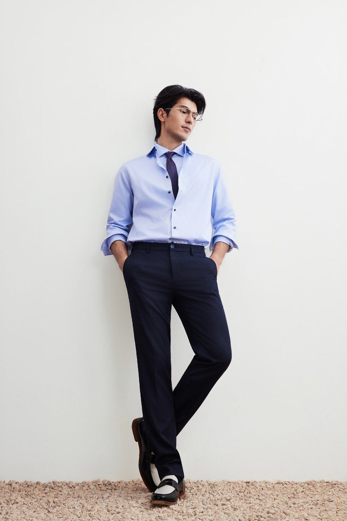 G2000 - Pants - Anti-Bacterial Smart Fit Texture Suit Pants