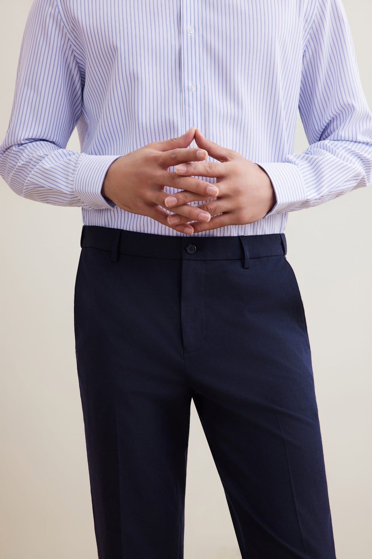 G2000 - Pants - Multi-Way Stretch Smart Fit Twill Suit Pants with Elastic Waist Band