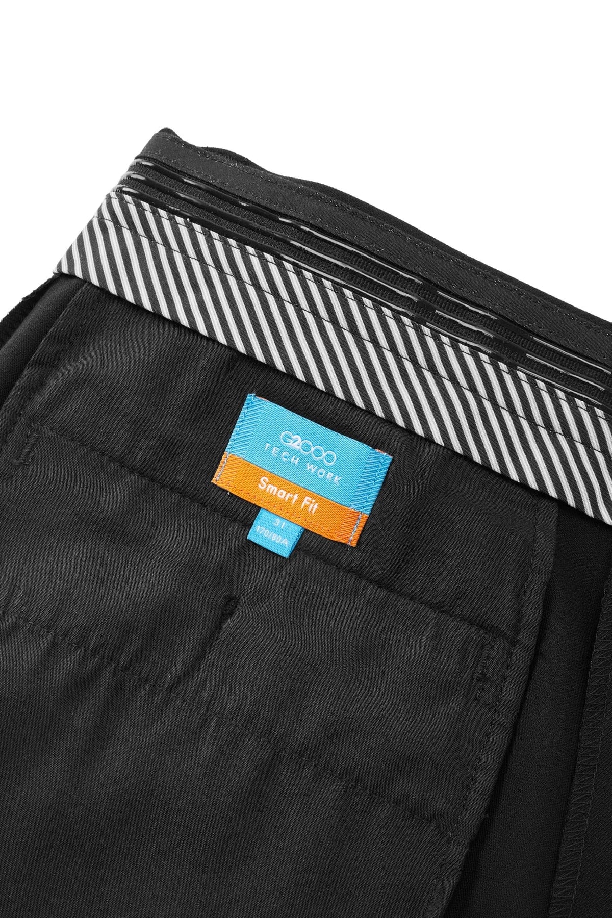 G2000 - Pants - Multi-Way Stretch Smart Fit Twill Suit Pants with Elastic Waist Band