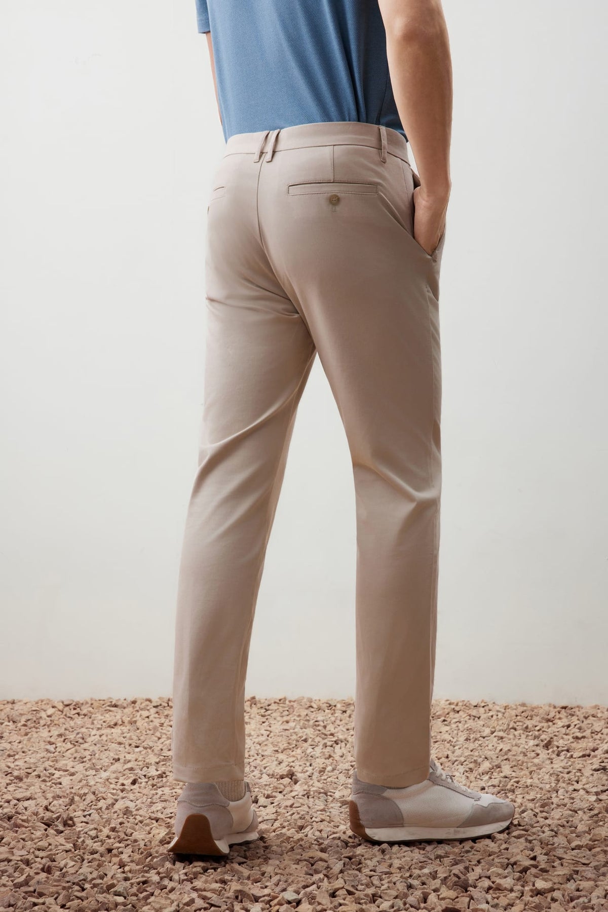 G2000 Pants Soil-Release Durable & Tough Slim Tapered Fit Twill Casual Pants