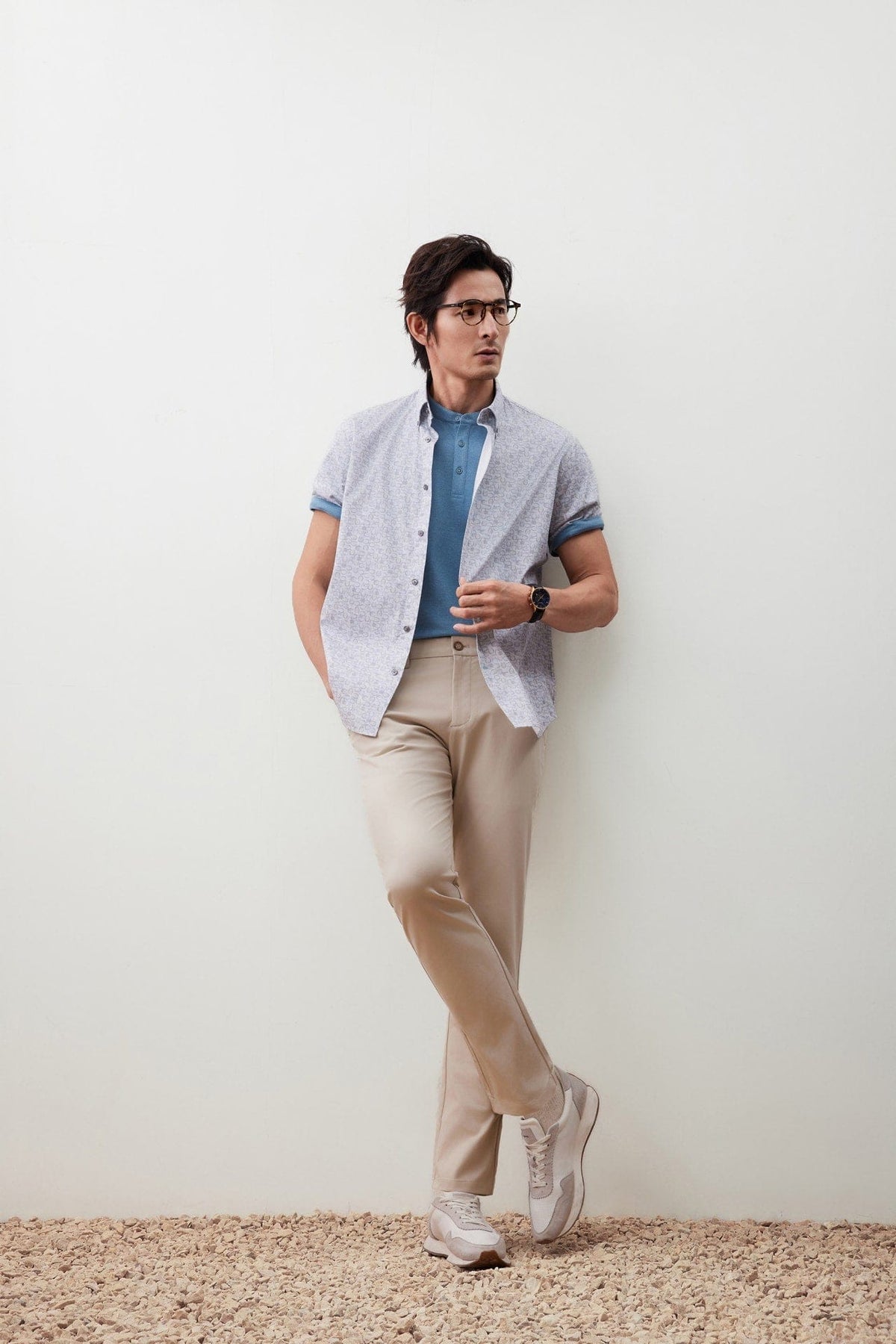G2000 Pants Soil-Release Durable & Tough Slim Tapered Fit Twill Casual Pants