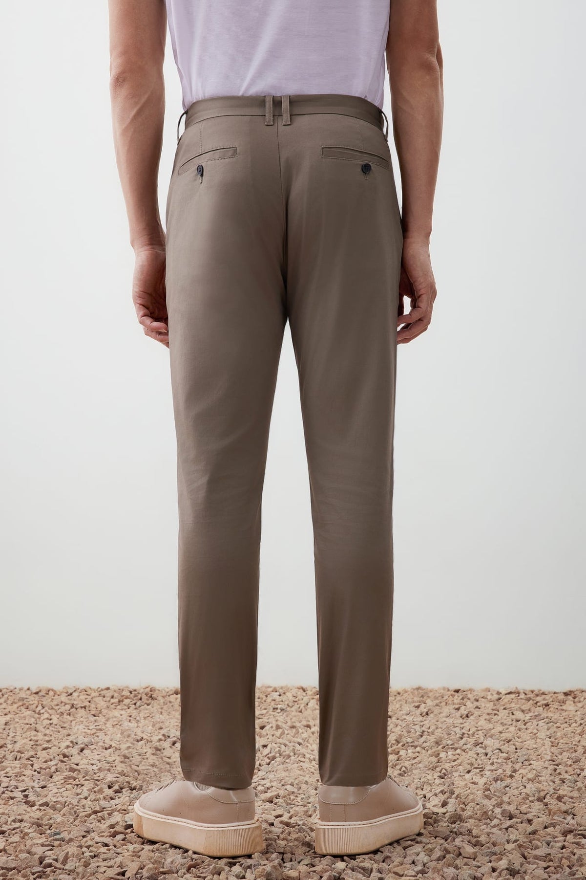 G2000 - Pants - Cotton Blend Extra Slim Fit Twill Casual Pants