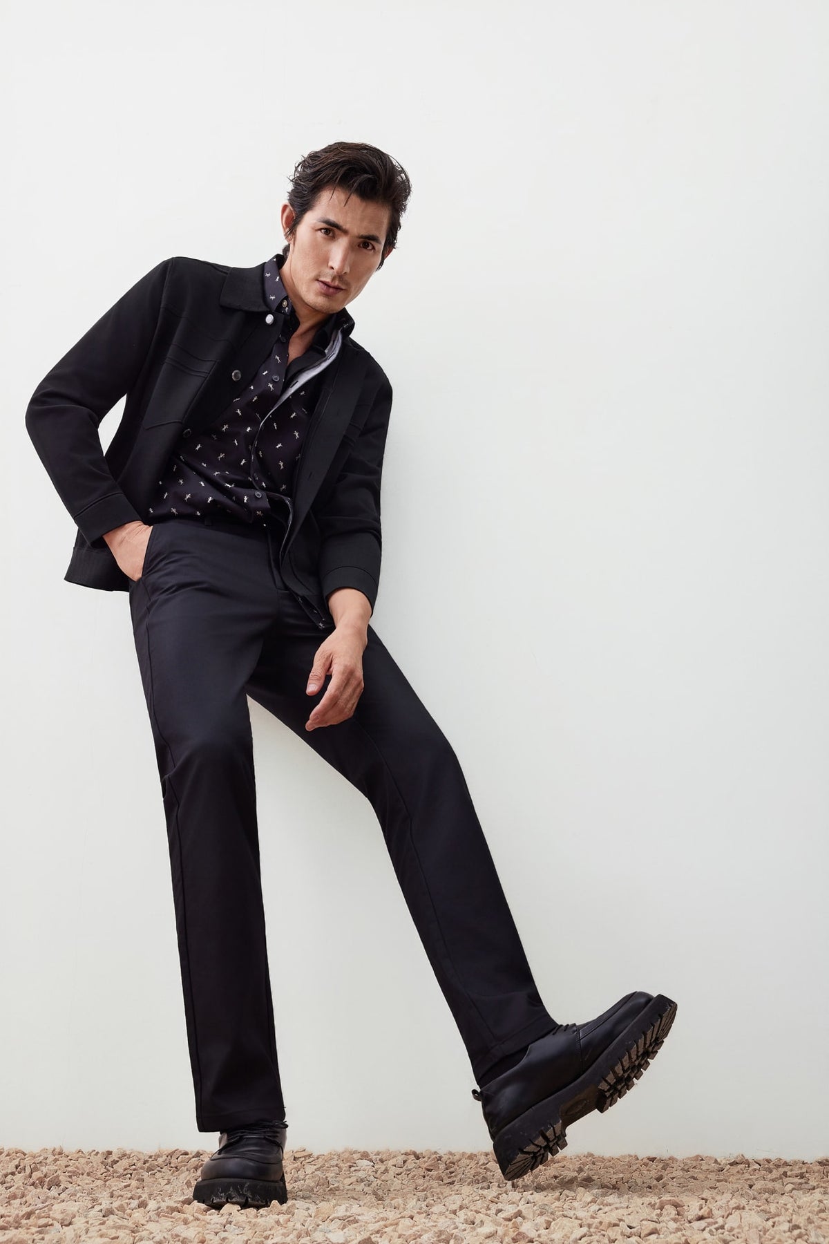 G2000 Cardigans Knitted Smart Fit Shirt Jacket
