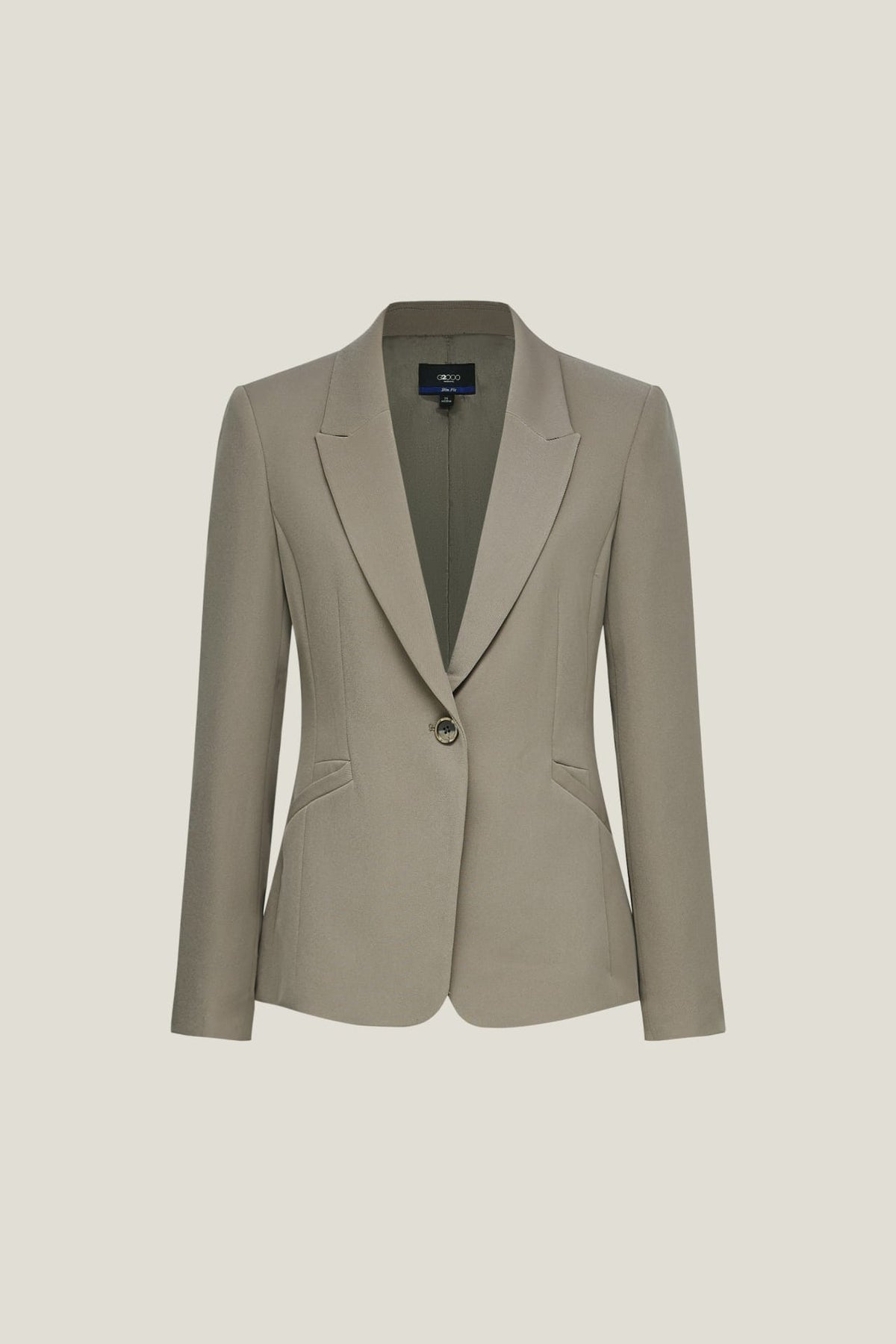 G2000 Suits Sharp Peak Blazer Walnut Slim