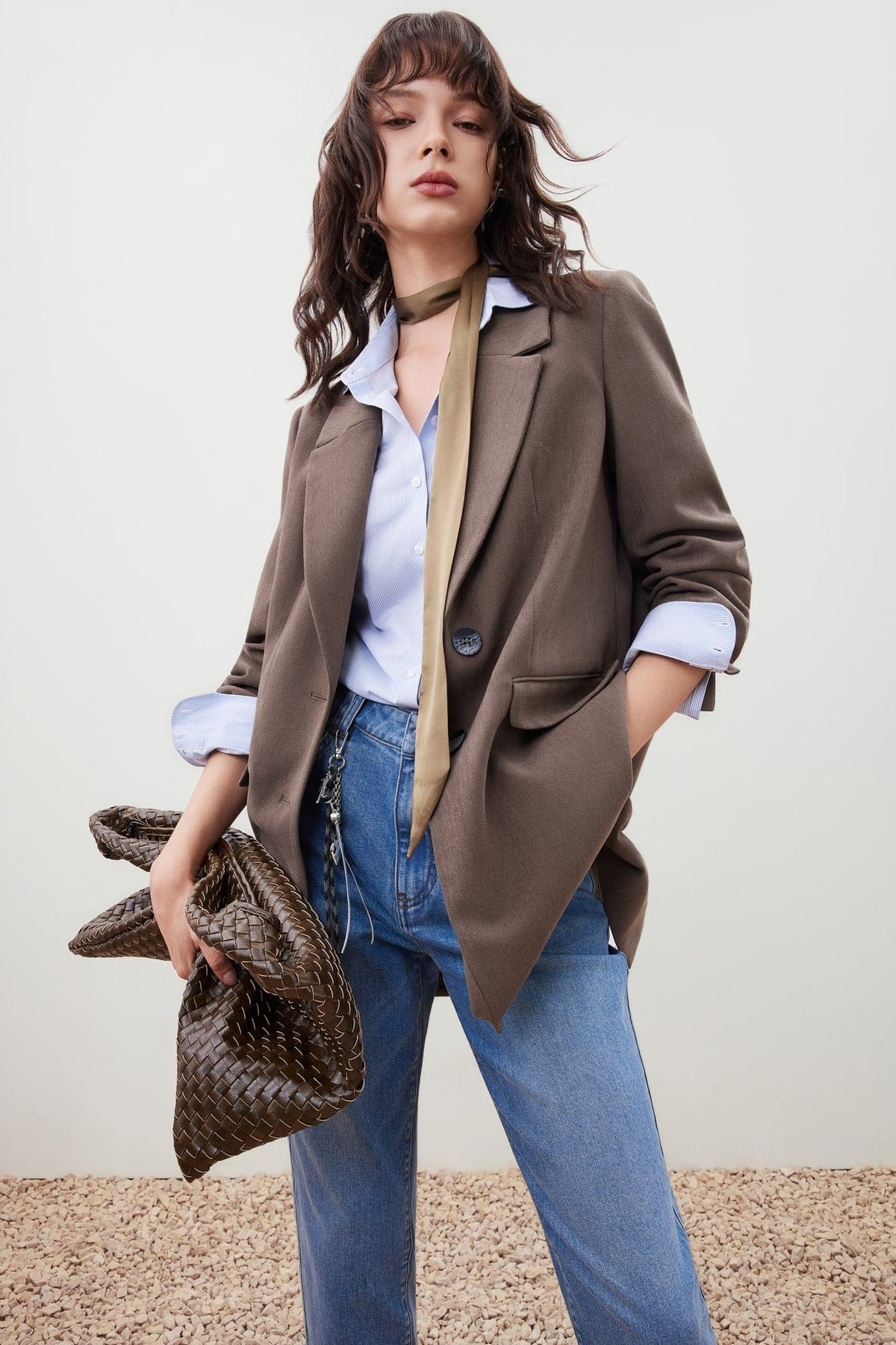 G2000 Suits Brushed Textured Casual Blazer