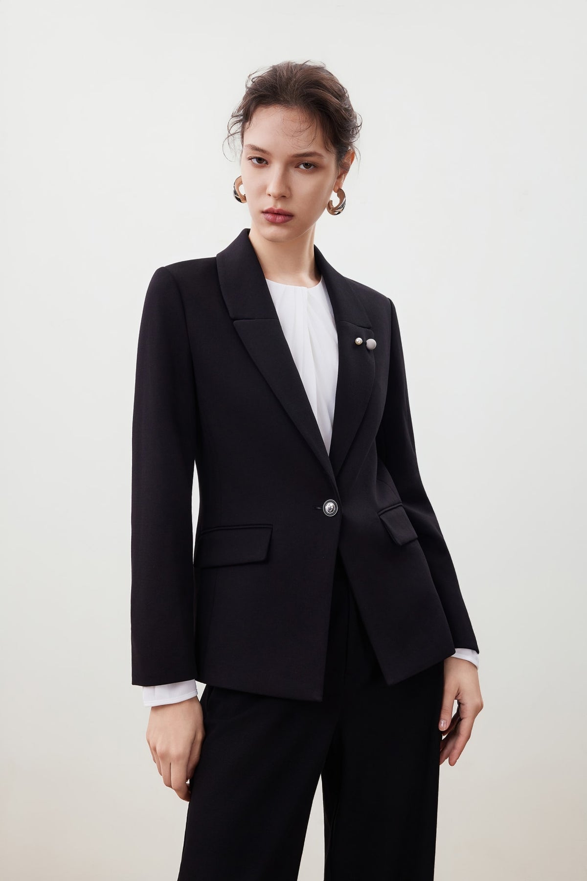 G2000 Suits Jacquard Knit Casual Blazer