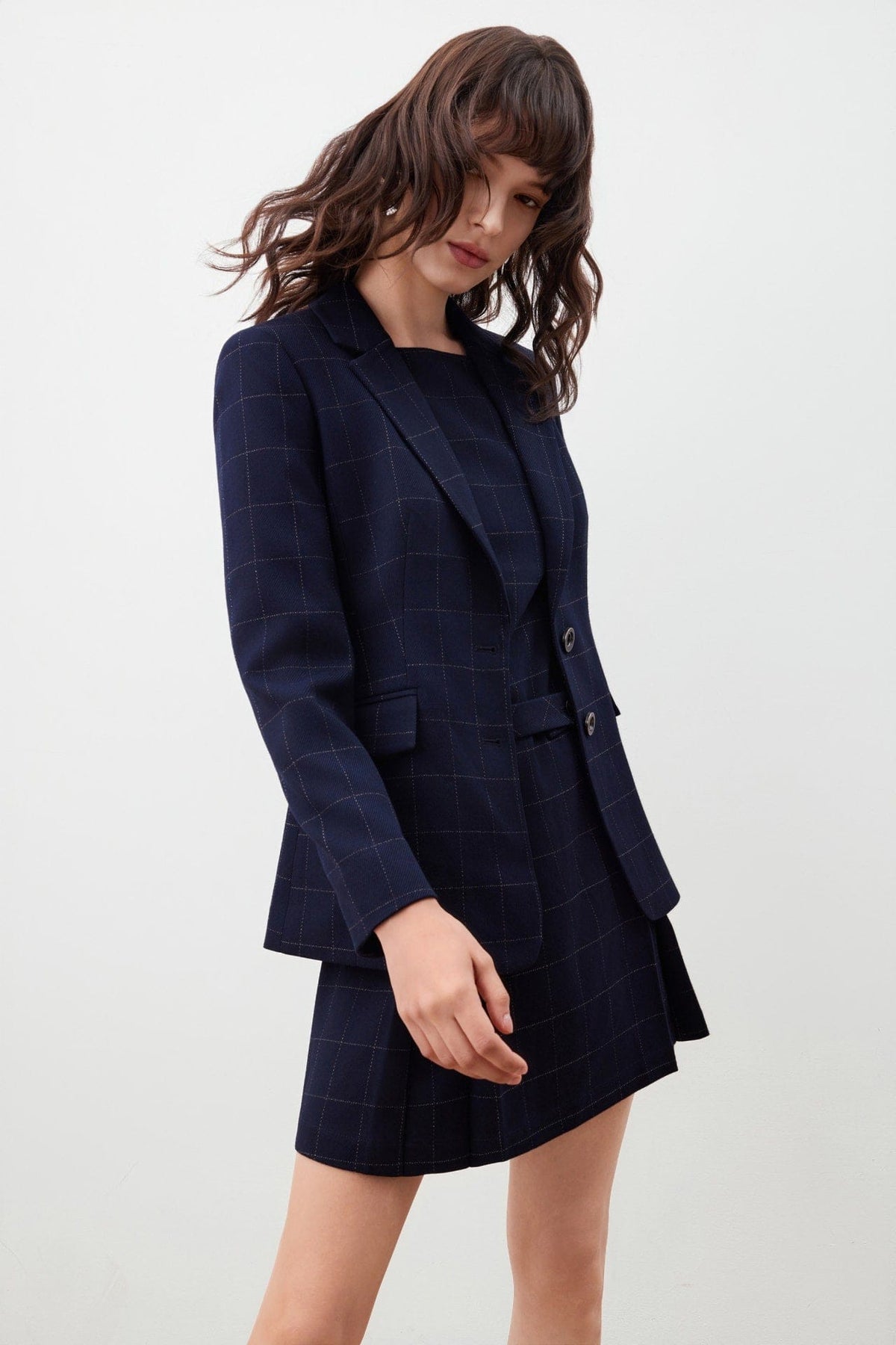 G2000 Suits Check Twill Blazer