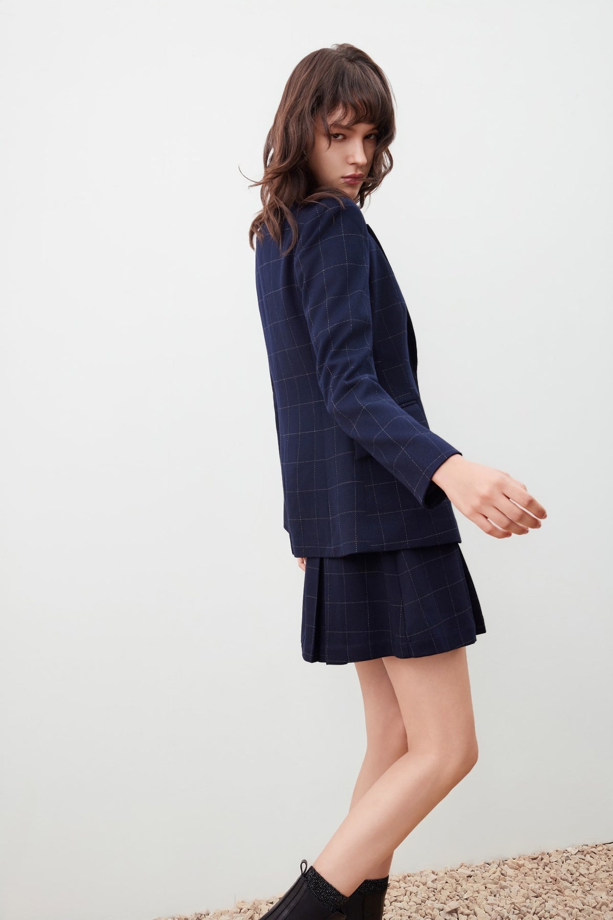 G2000 - Suits - Check Twill Blazer