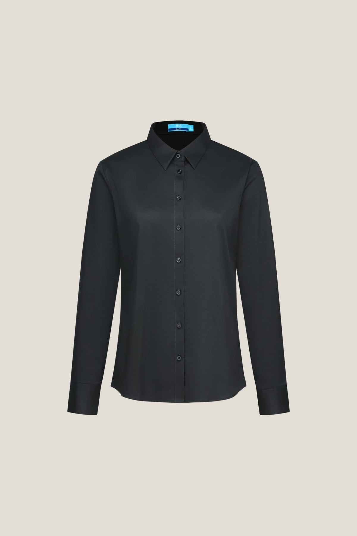 G2000 Shirts Easy Care Tie Shirt Black Slim