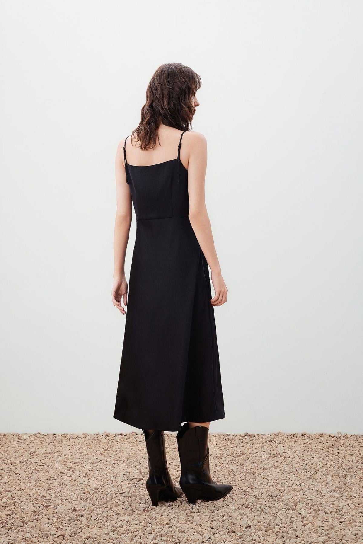 G2000 - Dresses - Crepe Satin Slip Dress