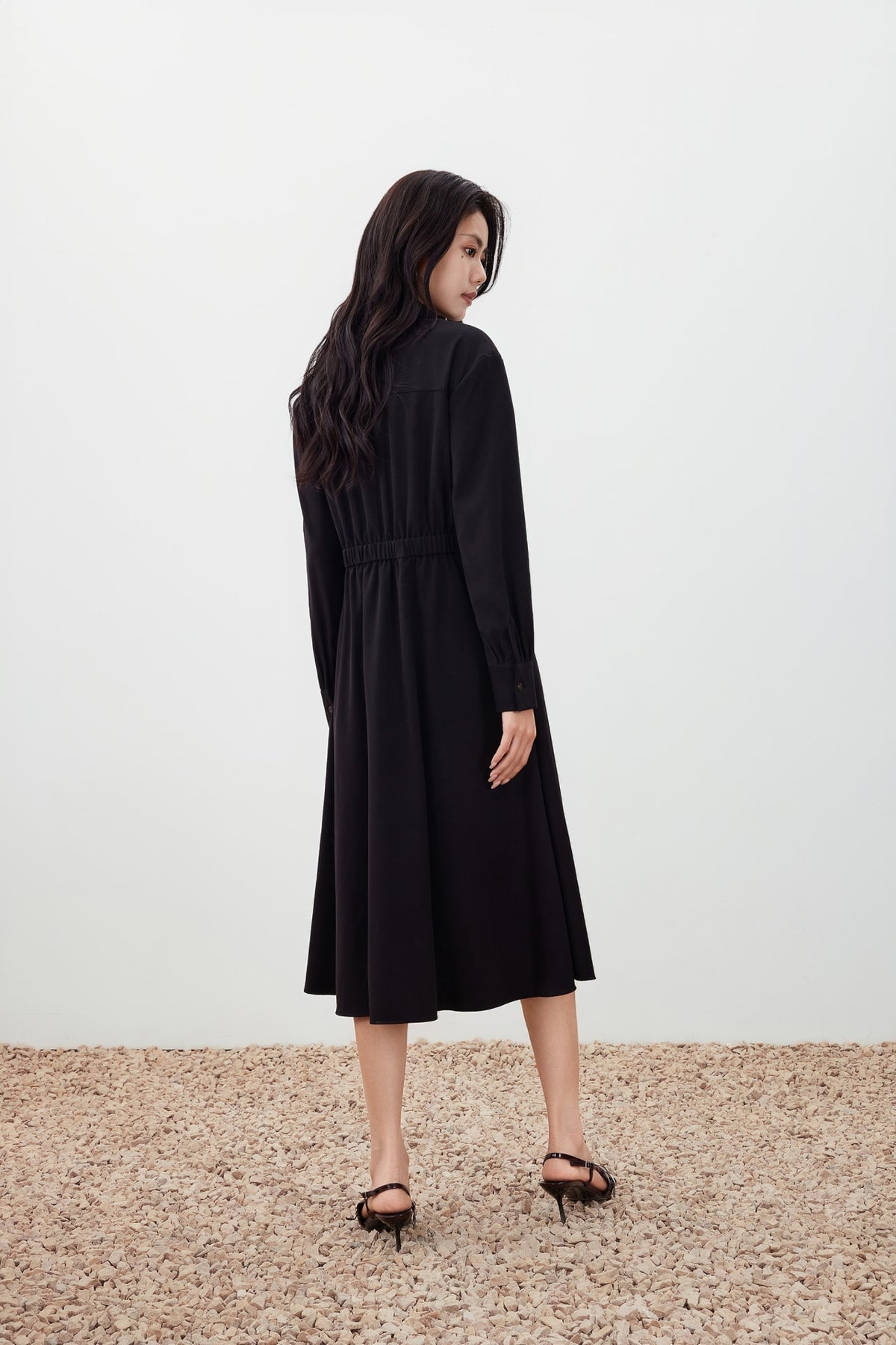 G2000 - Dresses - Twill Maxi Shirt Dress