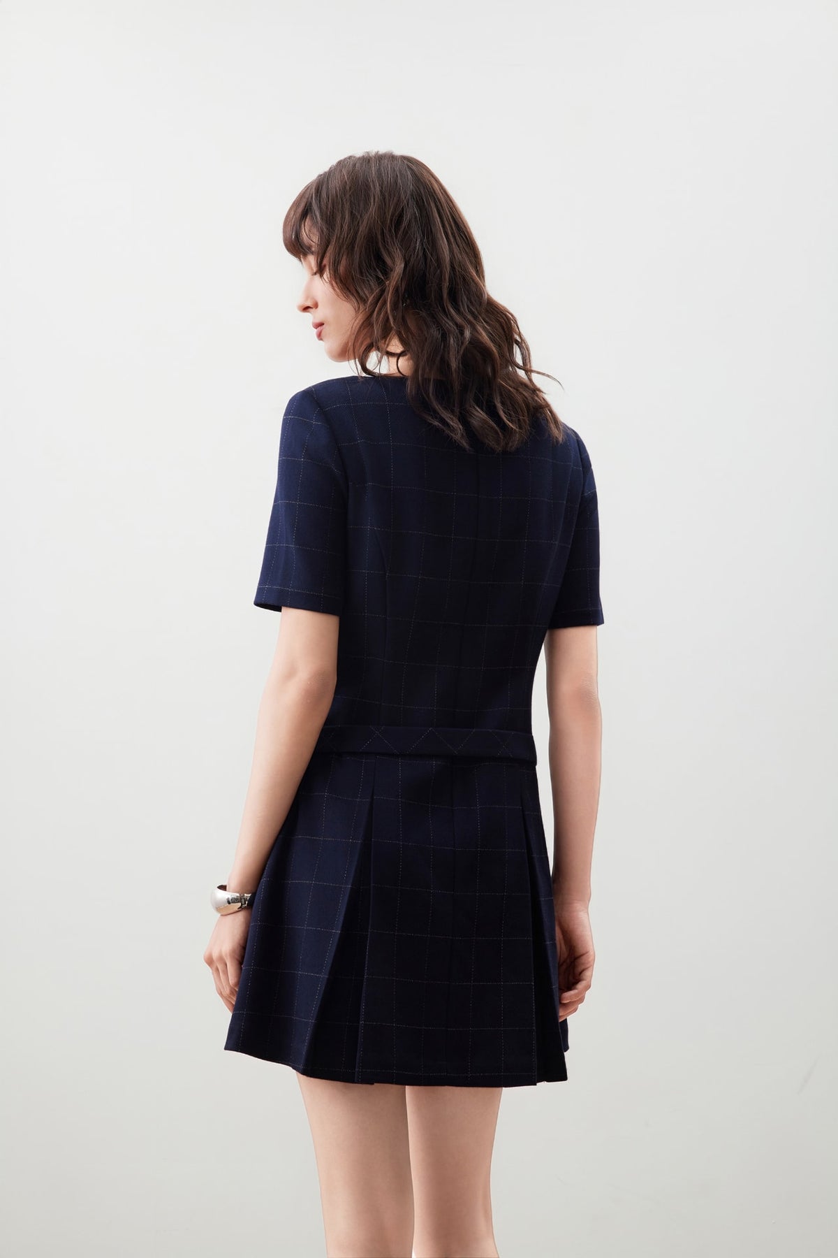 G2000 - Dresses - Check Twill Mini Dress