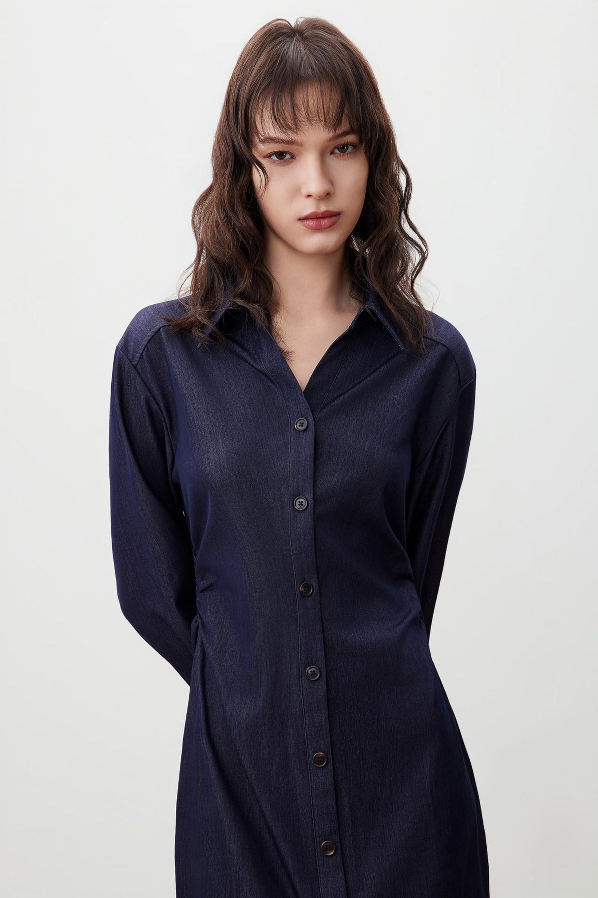 G2000 - Dresses - Twill Maxi Shirt Dress