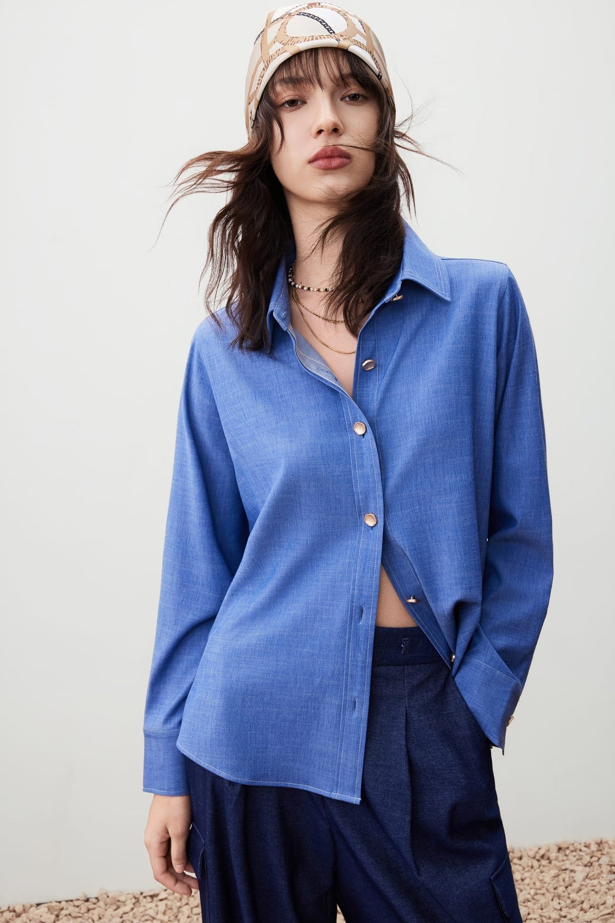 G2000 Shirts Denim Like Shirt