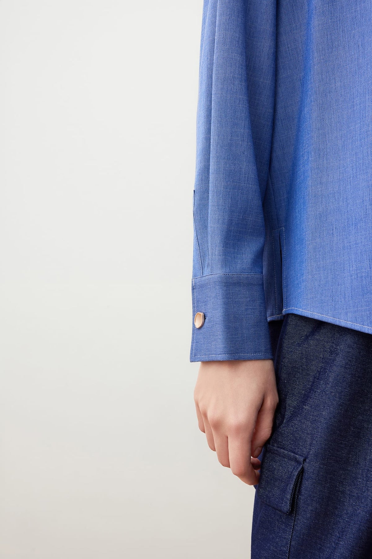 G2000 - Shirts - Denim Like Shirt