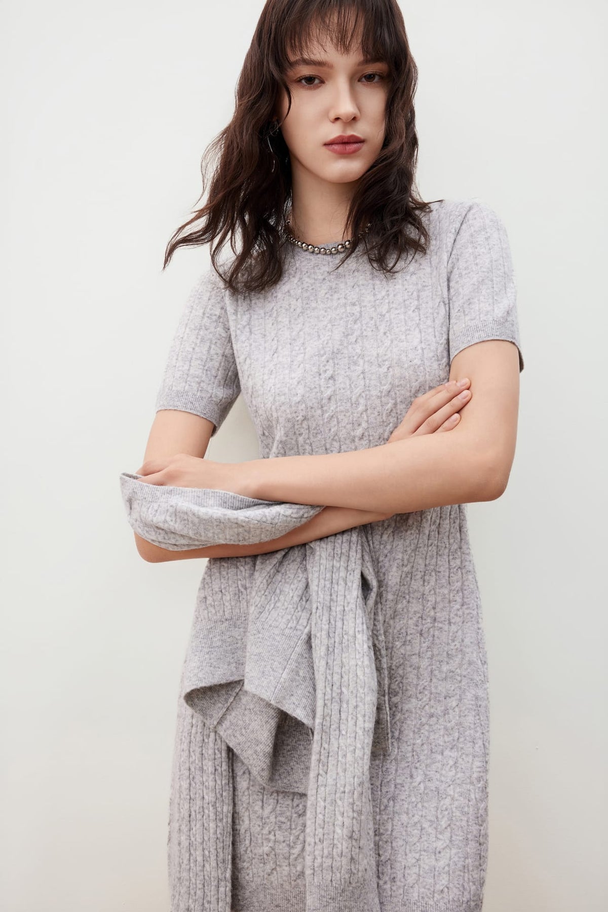 G2000 - Dresses - Cable Knit Sweater Dress