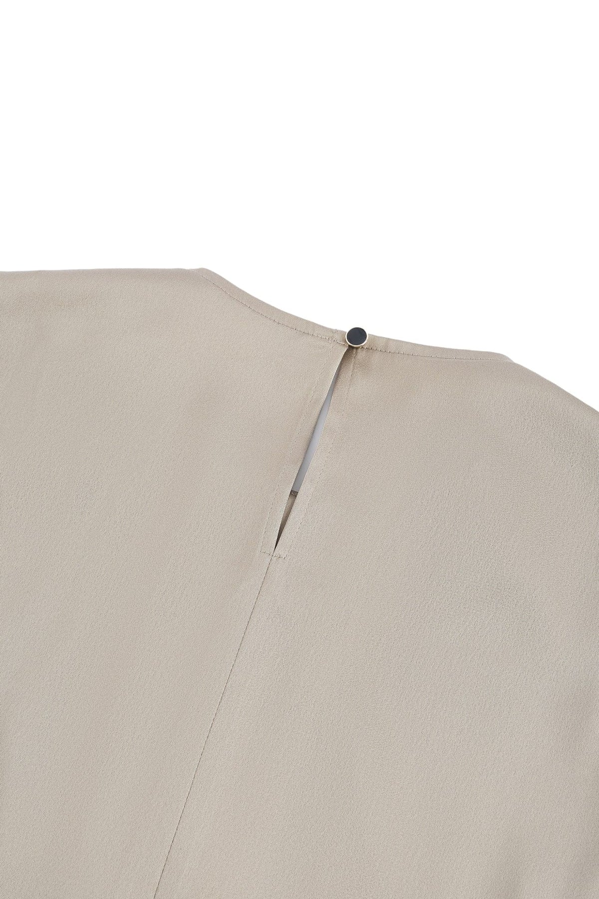 G2000 - Blouses - Pleat Detail Round Neck Blouse