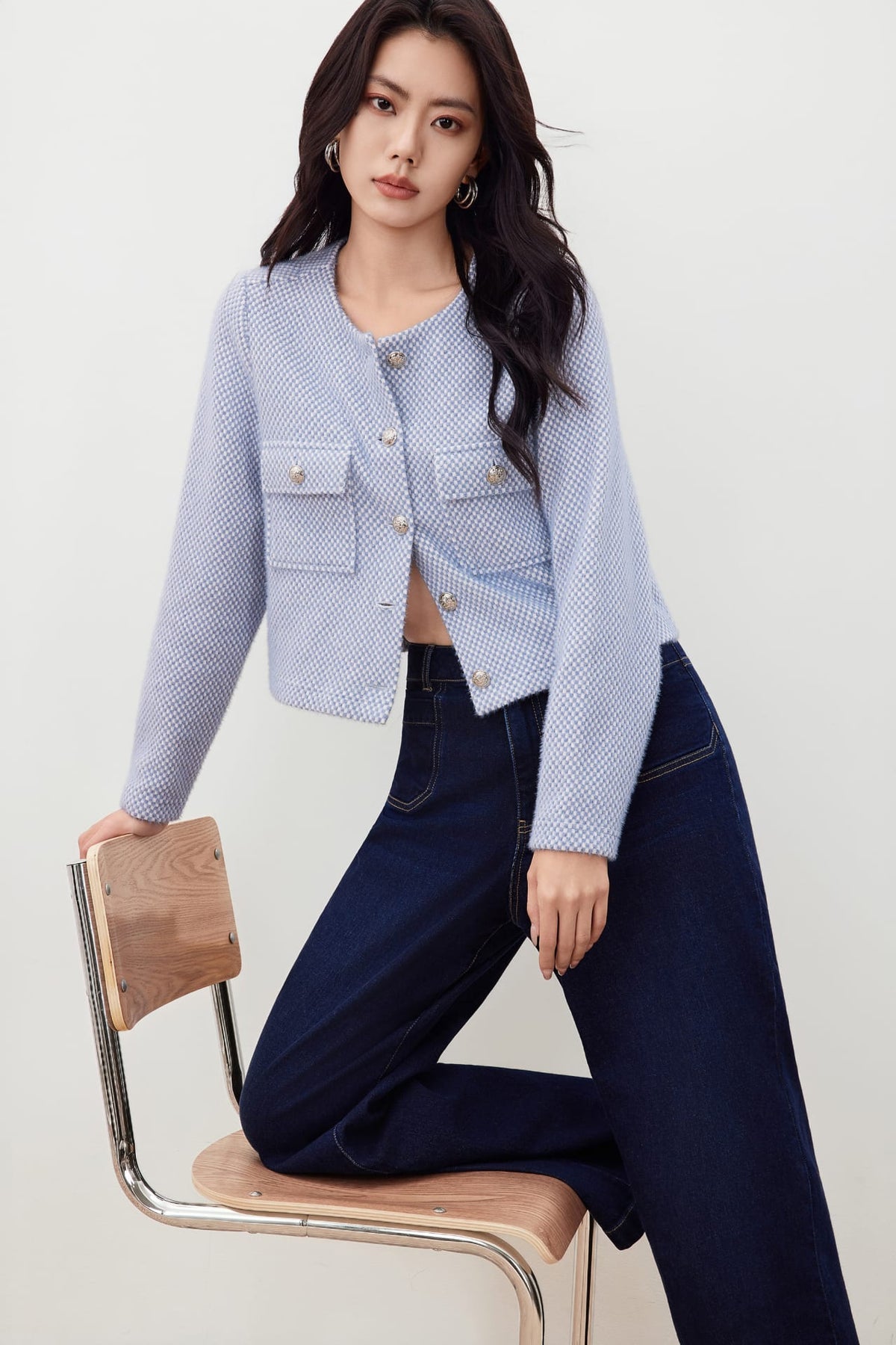 G2000 T-Shirts Jacquard Knit Cardigan