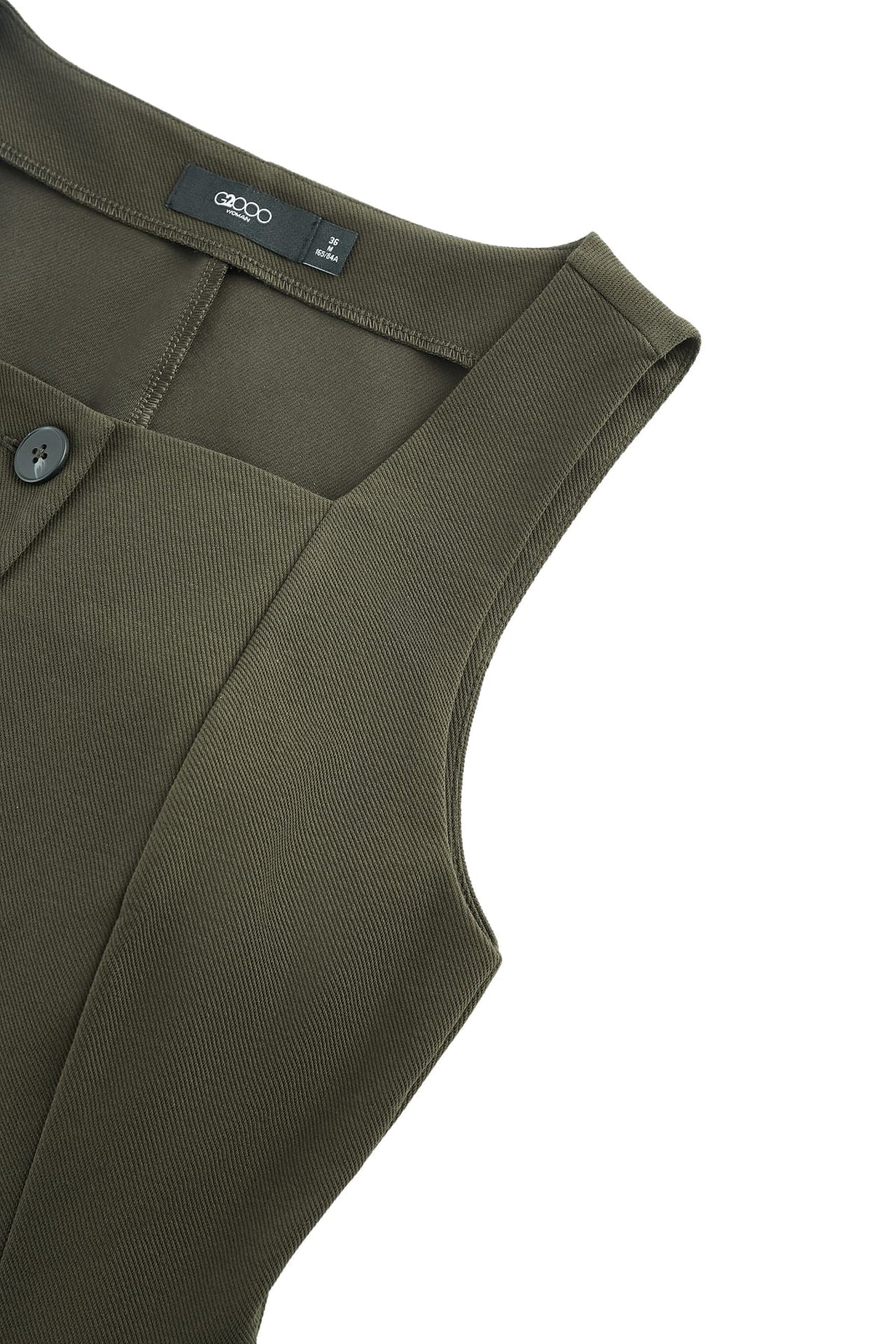 G2000 Blouses Square Neck Pique Vest Top