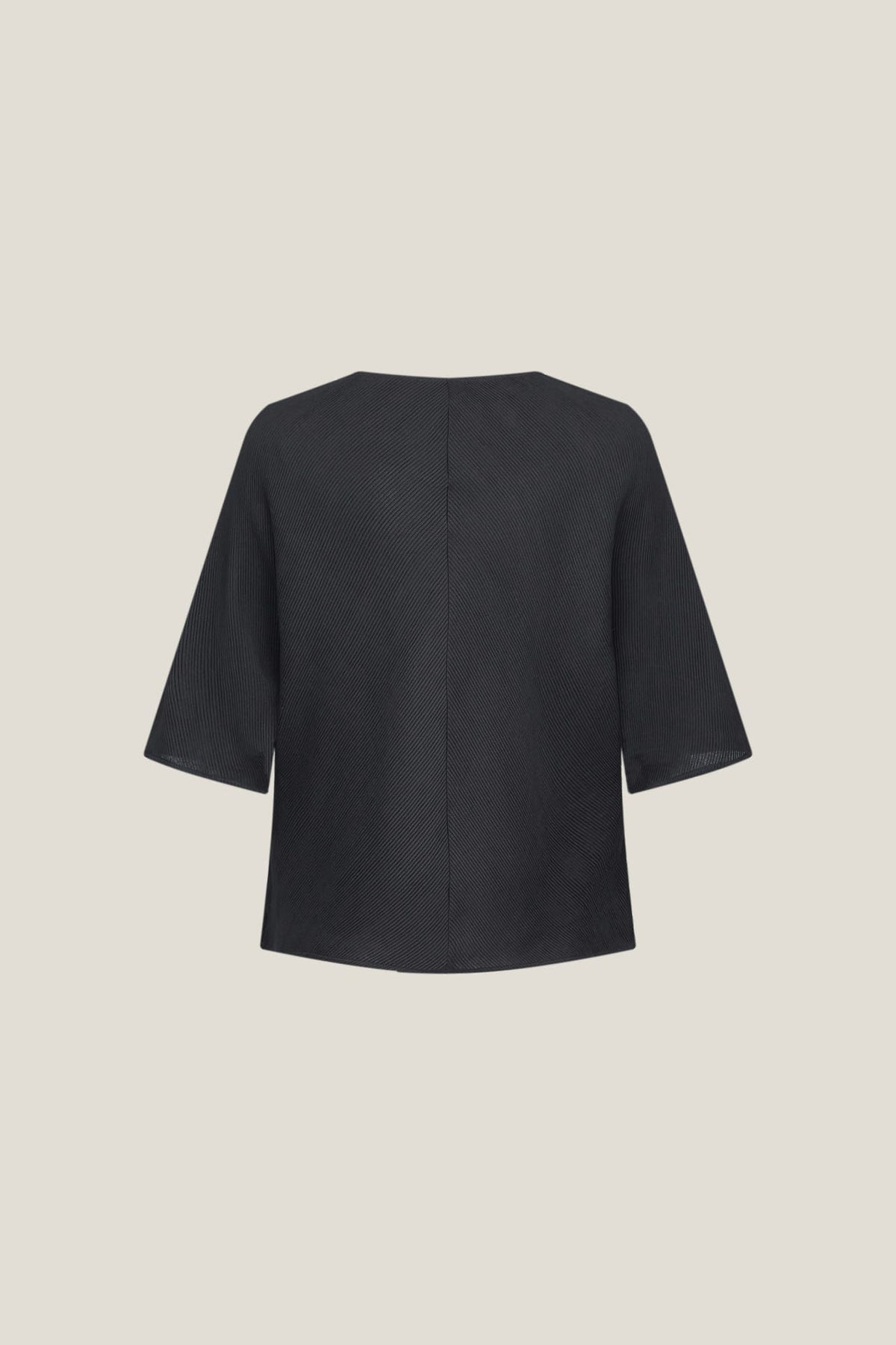 G2000 - Blouses - Textured Fabric V Neck Top