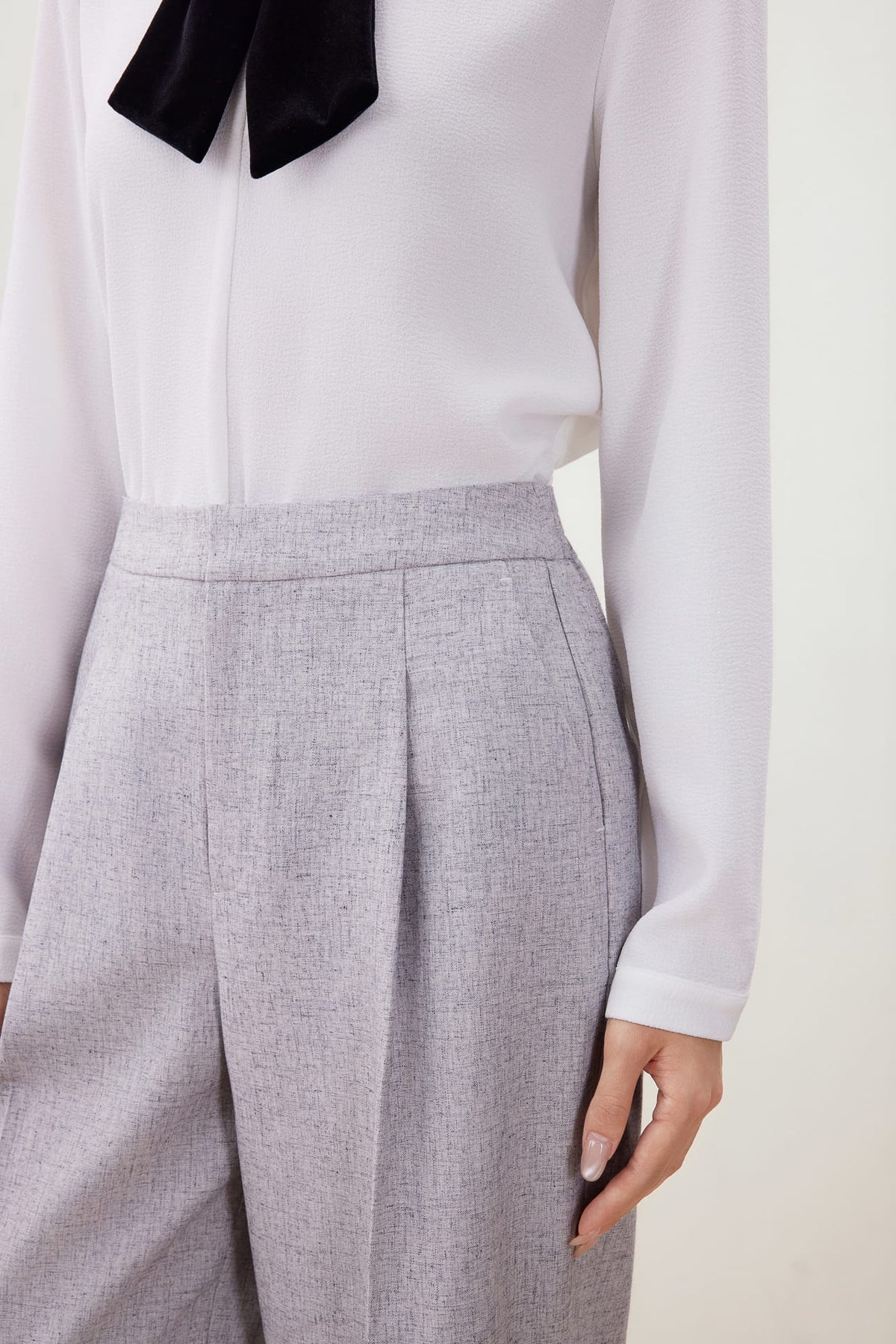 G2000 - Pants - Linen Blend Textured Pants