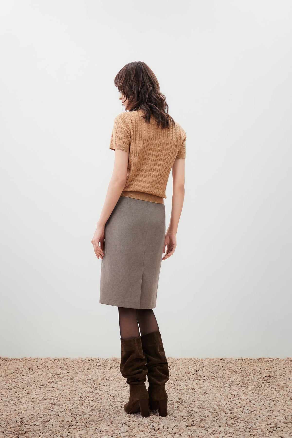 G2000 Skirts Water Repellent Long H Shape Skirt