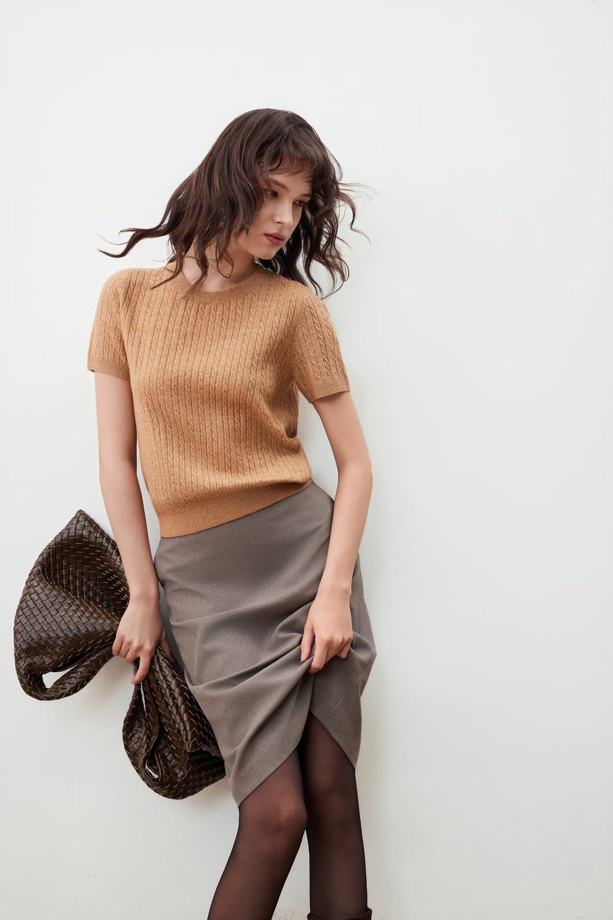 G2000 Skirts Water Repellent Long H Shape Skirt