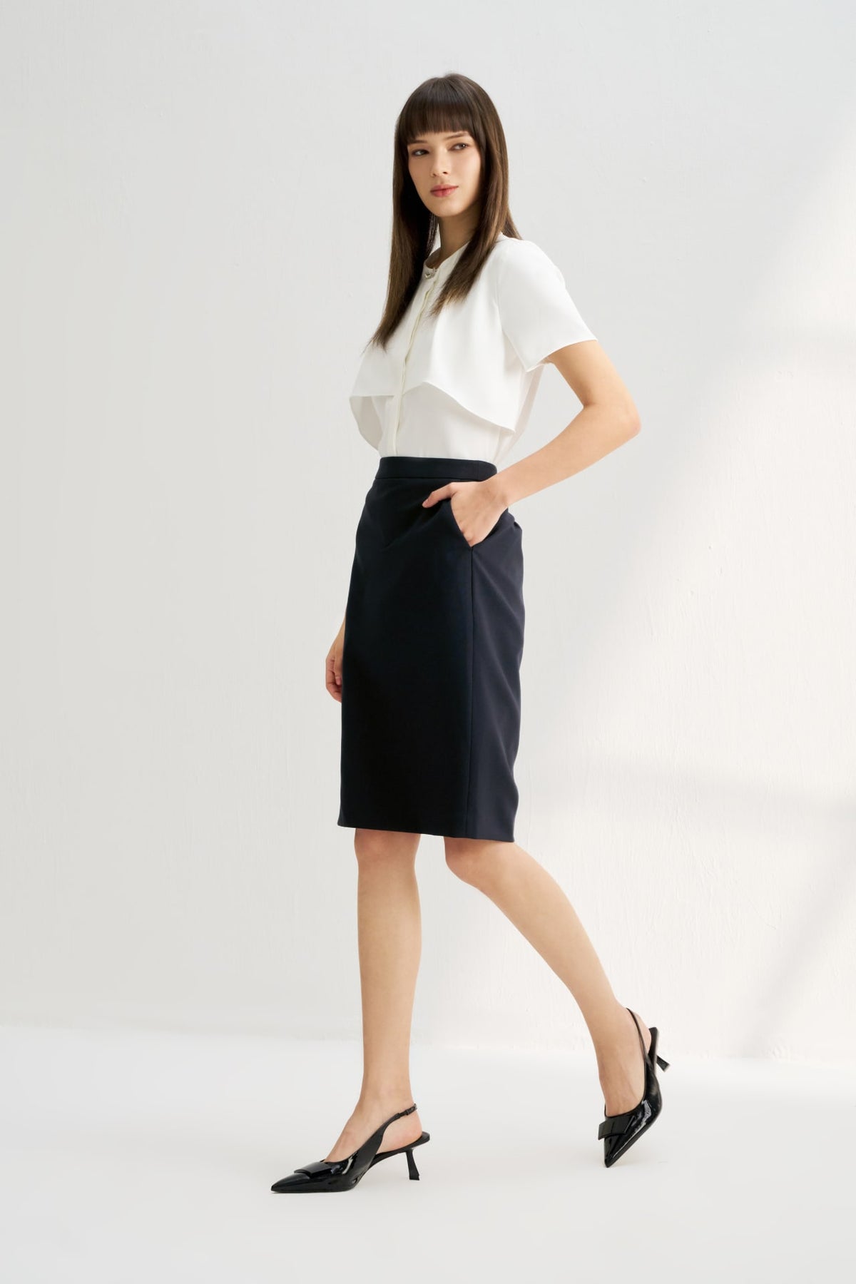 G2000 Skirts Water Repellent Long H Shape Skirt