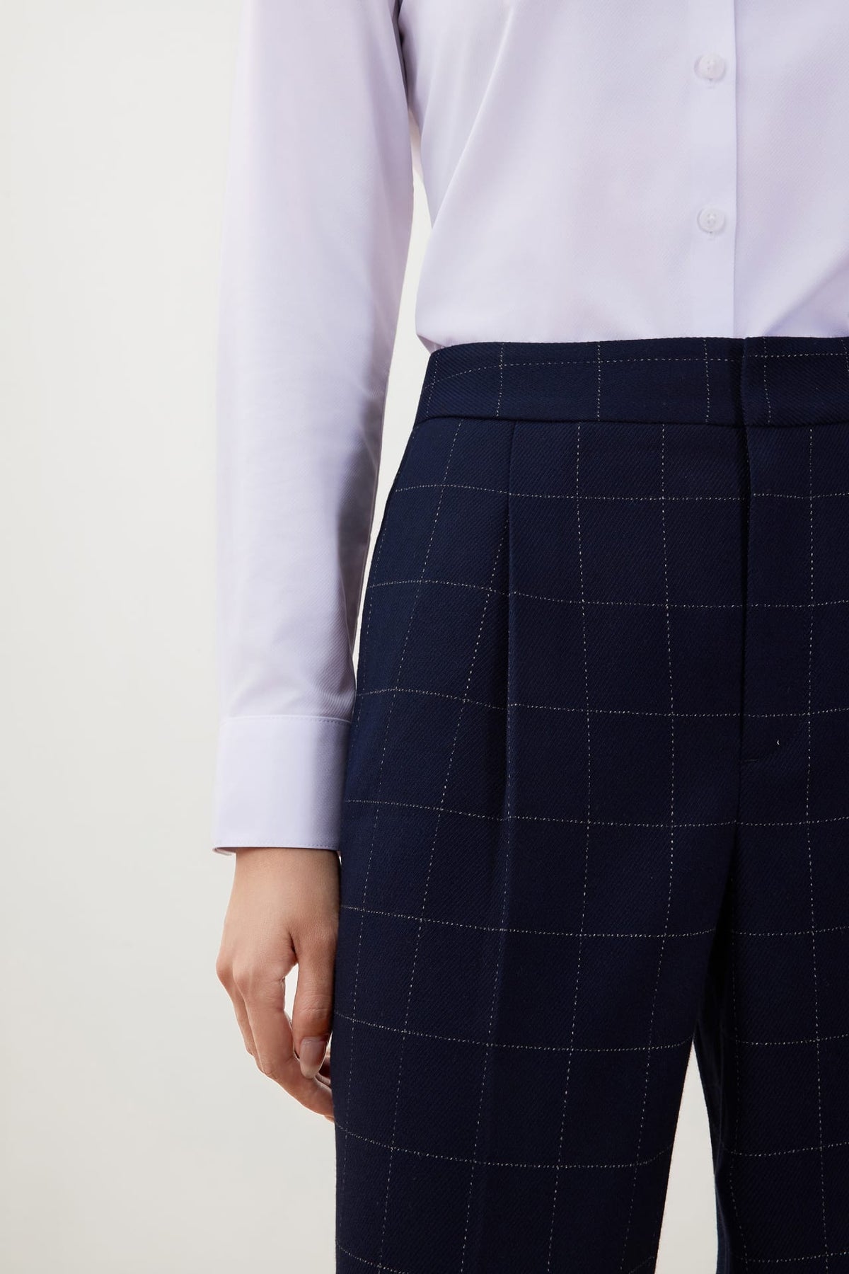 G2000 - Pants - Check Twill Relaxed Pants