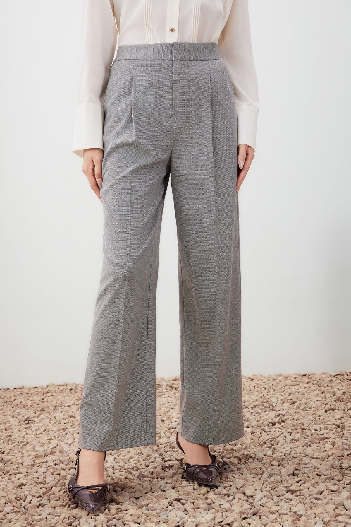 G2000 - Pants - Zig Zag Twill Relaxed Pants