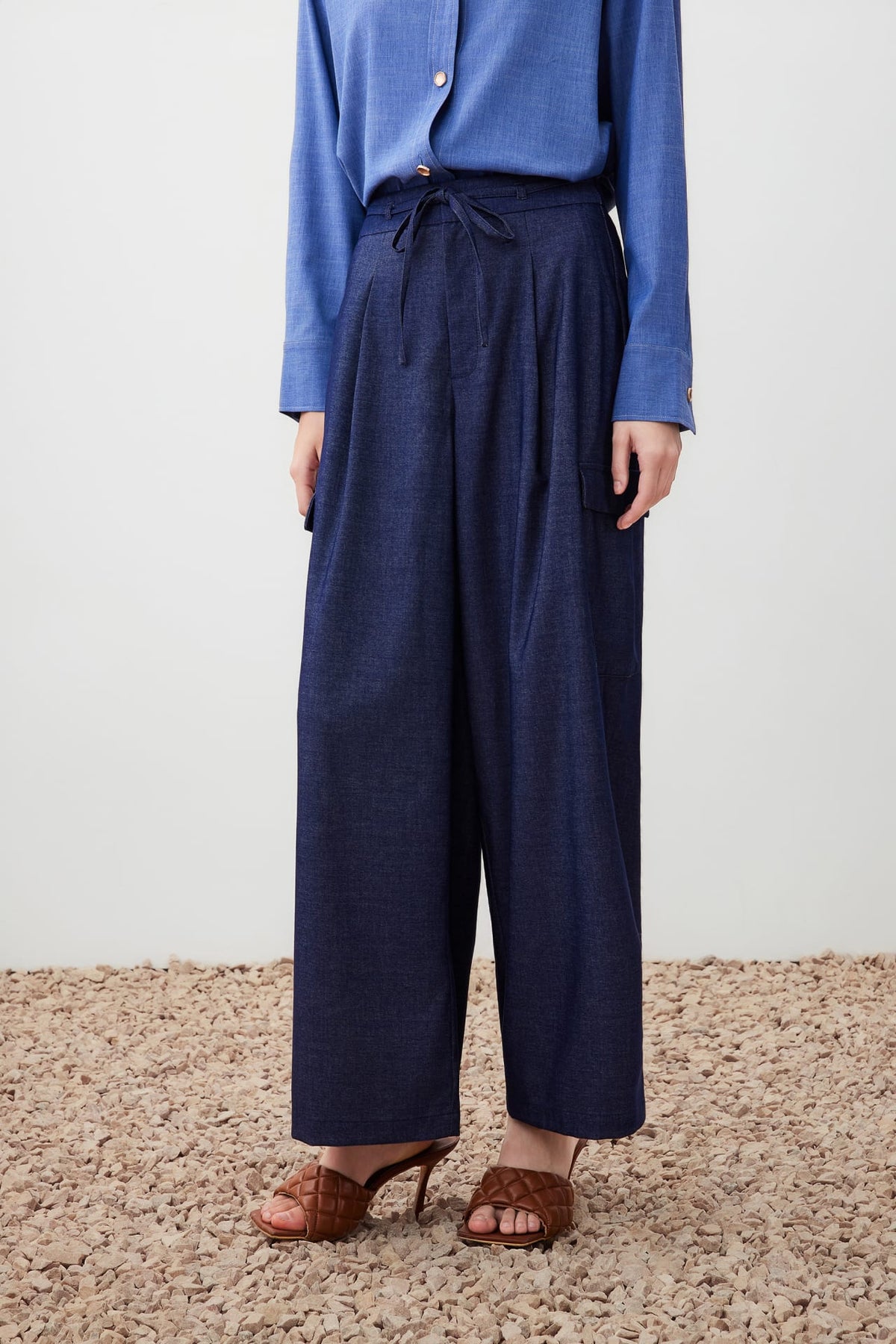 G2000 - Pants - Rope Waist Cargo Pants