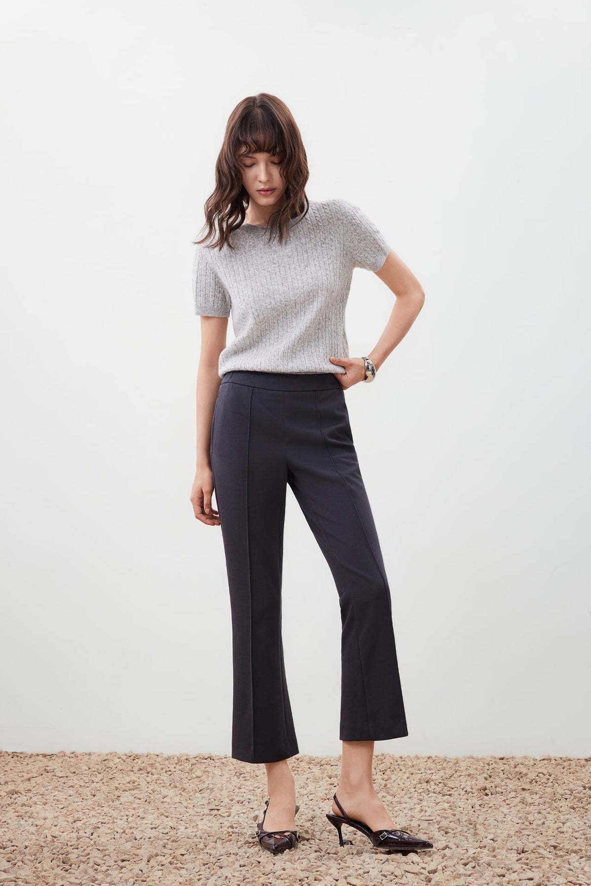 G2000 - Pants - Pintuck Slim Boot Pants