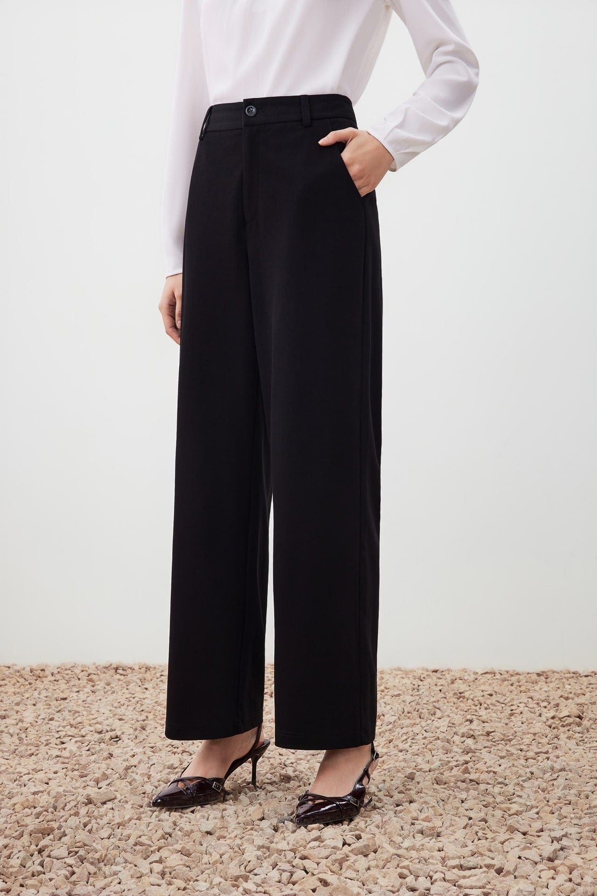 G2000 - Pants - Straight Leg Pique Pants