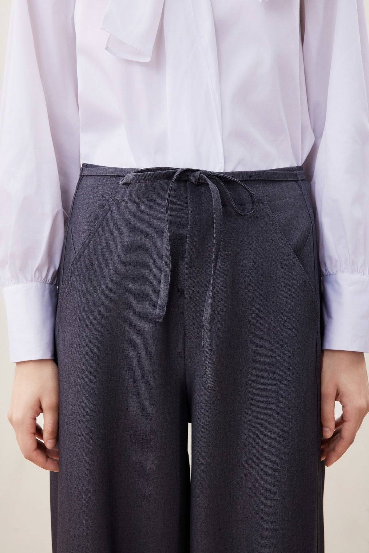 G2000 - Pants - Rope Waist Barrel Leg Pants