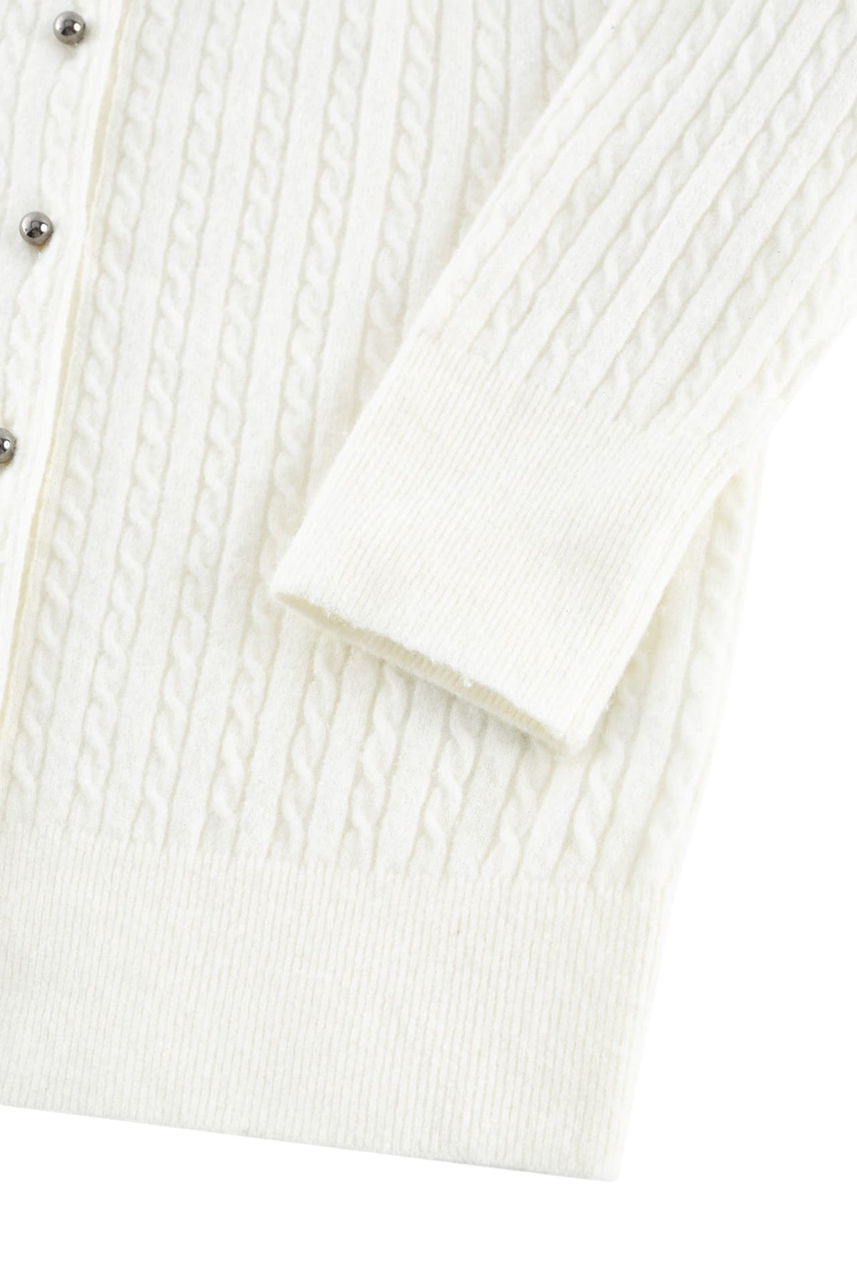 G2000 - Cardigans - Cable Cropped Cardigan