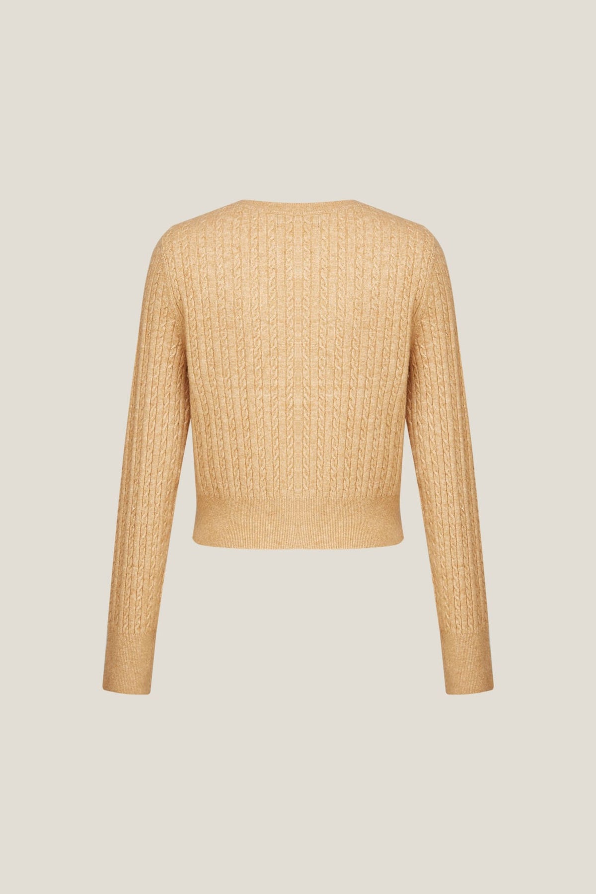 G2000 - Cardigans - Cable Cropped Cardigan