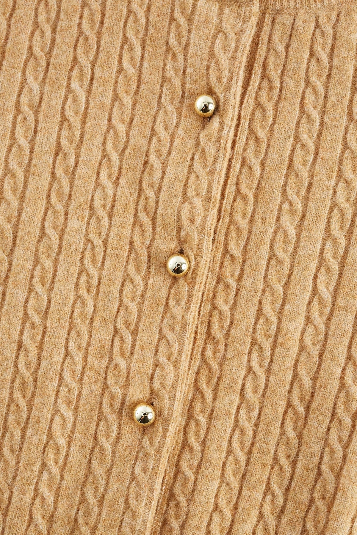 G2000 - Cardigans - Cable Cropped Cardigan