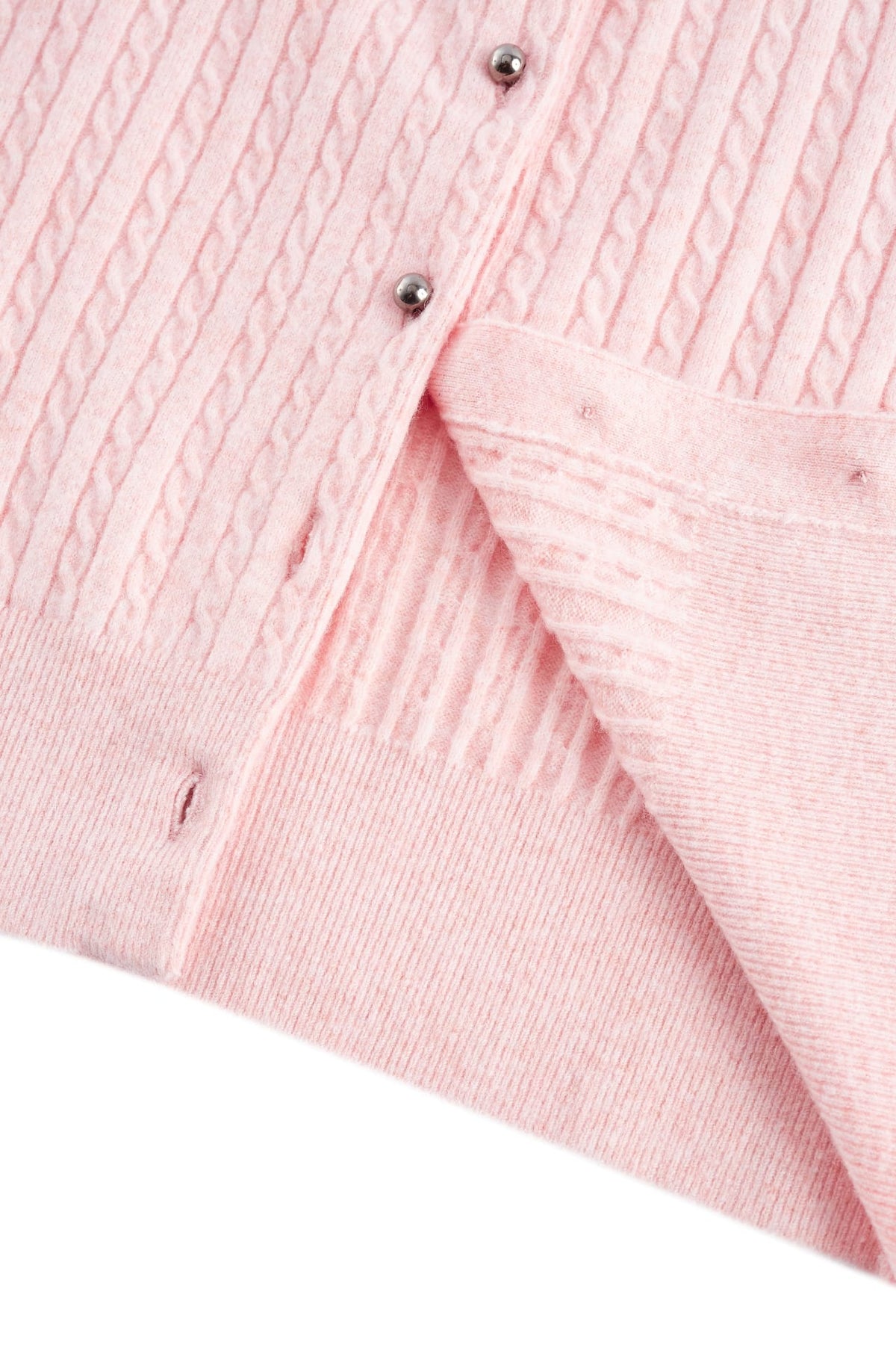 G2000 - Cardigans - Cable Cropped Cardigan